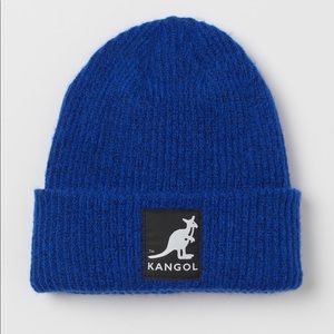 H&M Royal Blue Ribbed Knit Beanie